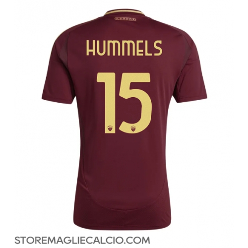 AS Roma Mats Hummels #15 Maglia Gara Casa Repliche 2024-25 Maniche Corte AS Roma Mats Hummels #15 Maglia Gara Casa Repliche 2024-25 Maniche Corte